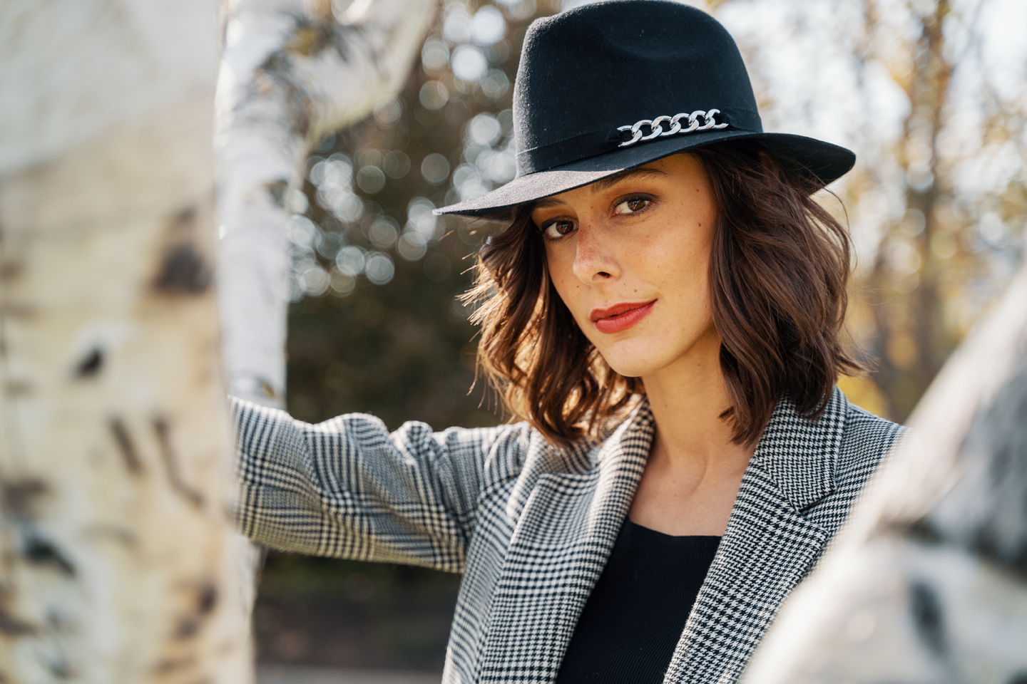 indiana noir bijoux chapeau français